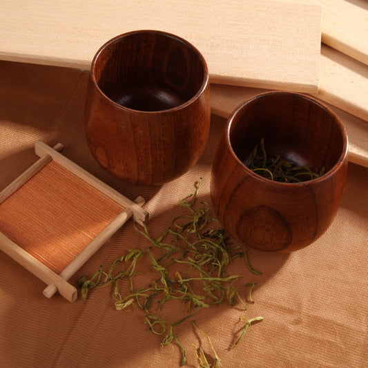 Handmade Natural Spruce Wooden Cup, 1-10 PCS