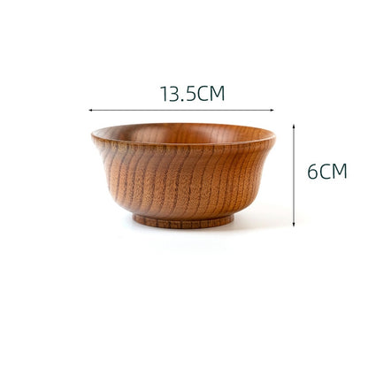Natural, Handcrafted, Wooden Bowl