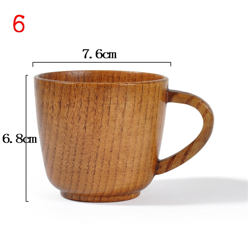 Handmade Natural Spruce Wood Cups/Mugs