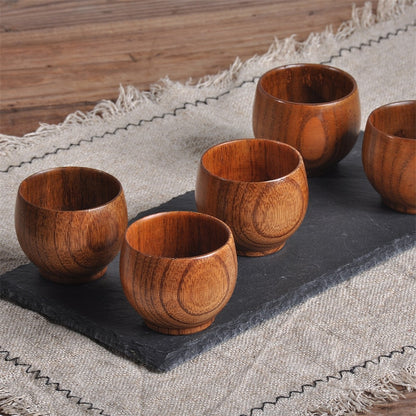 Handmade Natural Spruce Wood Cups/Mugs